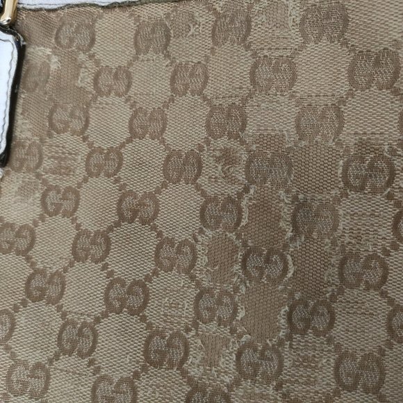 Gucci GG Canvas and Leather Web Jolicoeur Charms Shoulder Bag💥PRICE DROP💥 - Picture 5 of 11